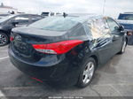 2011 Hyundai Elantra Gls Black vin: 5NPDH4AE2BH056037