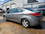 2011 Hyundai Elantra Gls Gray vin: 5NPDH4AE2BH058080