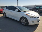 2012 Hyundai Elantra Gls White vin: 5NPDH4AE2CH104380