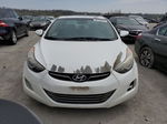 2012 Hyundai Elantra Gls White vin: 5NPDH4AE2CH111703