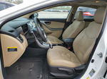 2012 Hyundai Elantra Gls White vin: 5NPDH4AE2CH111703