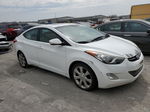 2012 Hyundai Elantra Gls White vin: 5NPDH4AE2CH111703