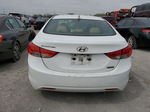 2012 Hyundai Elantra Gls White vin: 5NPDH4AE2CH111703