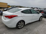 2012 Hyundai Elantra Gls White vin: 5NPDH4AE2CH111703