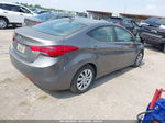 2012 Hyundai Elantra Gls Gray vin: 5NPDH4AE2CH131319