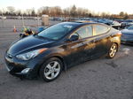 2013 Hyundai Elantra Gls Black vin: 5NPDH4AE2DH179727