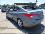 2013 Hyundai Elantra Gls Gray vin: 5NPDH4AE2DH240378