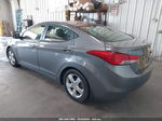 2013 Hyundai Elantra Gls Gray vin: 5NPDH4AE2DH244124