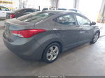 2013 Hyundai Elantra Gls Gray vin: 5NPDH4AE2DH244124