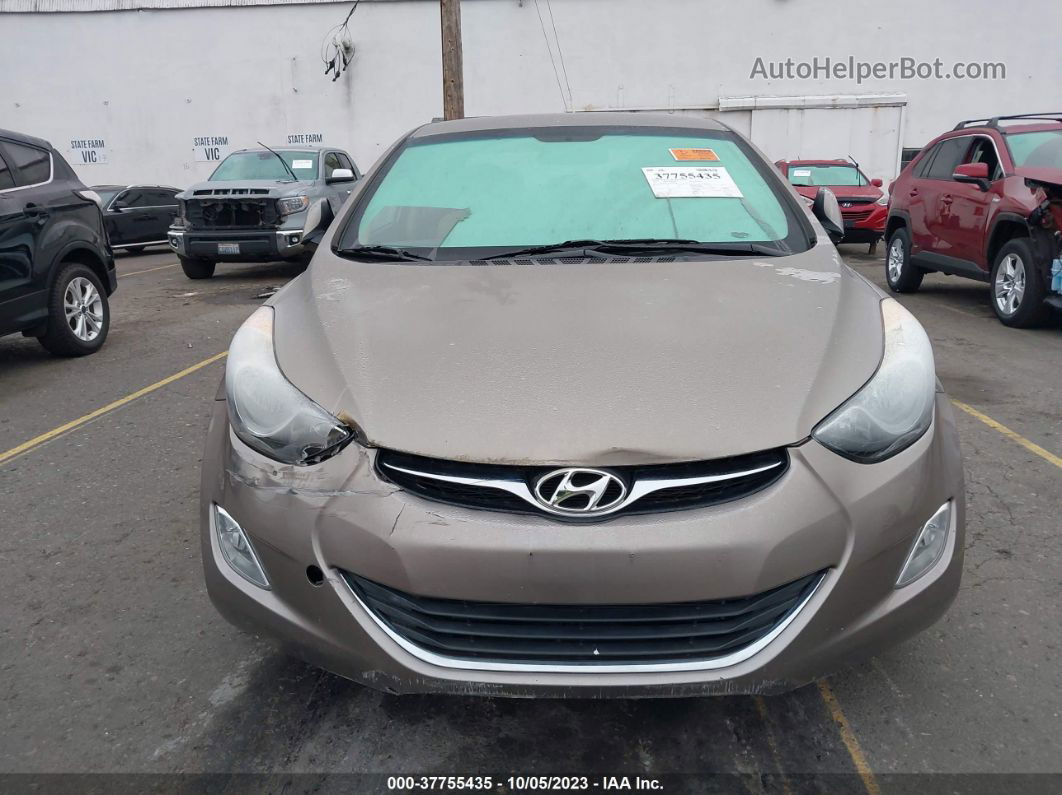 2013 Hyundai Elantra Gls Серый vin: 5NPDH4AE2DH293968