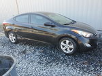 2013 Hyundai Elantra Gls Black vin: 5NPDH4AE2DH319016