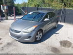 2013 Hyundai Elantra Gls Gray vin: 5NPDH4AE2DH373206