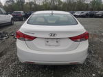 2013 Hyundai Elantra Gls White vin: 5NPDH4AE2DH380009