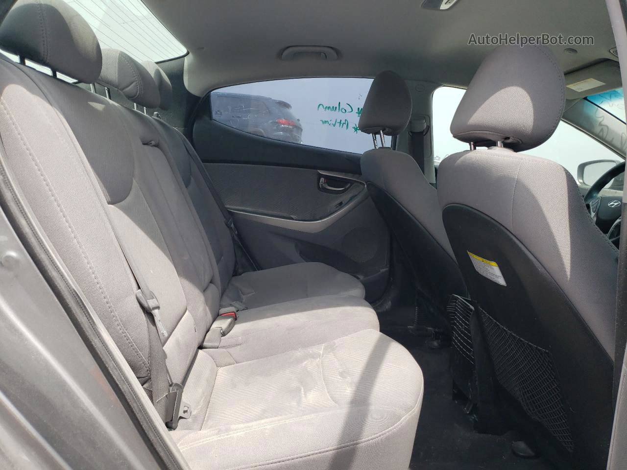 2013 Hyundai Elantra Gls Серый vin: 5NPDH4AE2DH427166