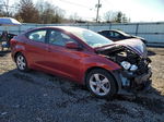 2013 Hyundai Elantra Gls Maroon vin: 5NPDH4AE2DH447188