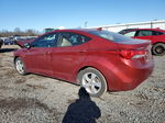 2013 Hyundai Elantra Gls Maroon vin: 5NPDH4AE2DH447188