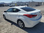 2013 Hyundai Elantra Gls White vin: 5NPDH4AE2DH448874