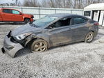 2014 Hyundai Elantra Se Gray vin: 5NPDH4AE2EH467779