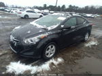 2014 Hyundai Elantra Se Black vin: 5NPDH4AE2EH468544