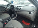 2014 Hyundai Elantra Se Black vin: 5NPDH4AE2EH468544