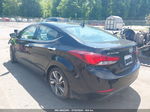 2014 Hyundai Elantra Limited Black vin: 5NPDH4AE2EH472609