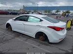 2014 Hyundai Elantra Limited White vin: 5NPDH4AE2EH478815