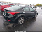 2014 Hyundai Elantra Limited Black vin: 5NPDH4AE2EH481178