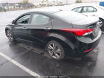 2014 Hyundai Elantra Limited Black vin: 5NPDH4AE2EH481178