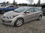 2014 Hyundai Elantra Se Cream vin: 5NPDH4AE2EH485361