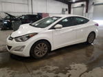 2014 Hyundai Elantra Se White vin: 5NPDH4AE2EH492116