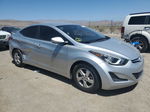 2014 Hyundai Elantra Se Silver vin: 5NPDH4AE2EH496909