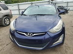 2014 Hyundai Elantra Se Синий vin: 5NPDH4AE2EH509853