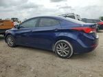 2014 Hyundai Elantra Se Blue vin: 5NPDH4AE2EH509853