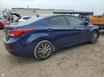 2014 Hyundai Elantra Se Синий vin: 5NPDH4AE2EH509853