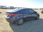 2014 Hyundai Elantra Se Blue vin: 5NPDH4AE2EH513448