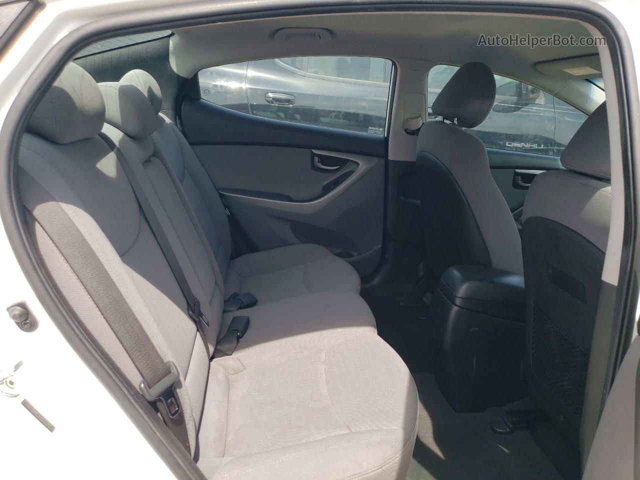 2014 Hyundai Elantra Se Белый vin: 5NPDH4AE2EH525793