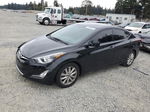 2014 Hyundai Elantra Se Черный vin: 5NPDH4AE2EH541105