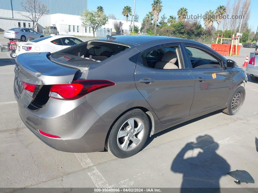 2015 Hyundai Elantra Se Gold vin: 5NPDH4AE2FH573165