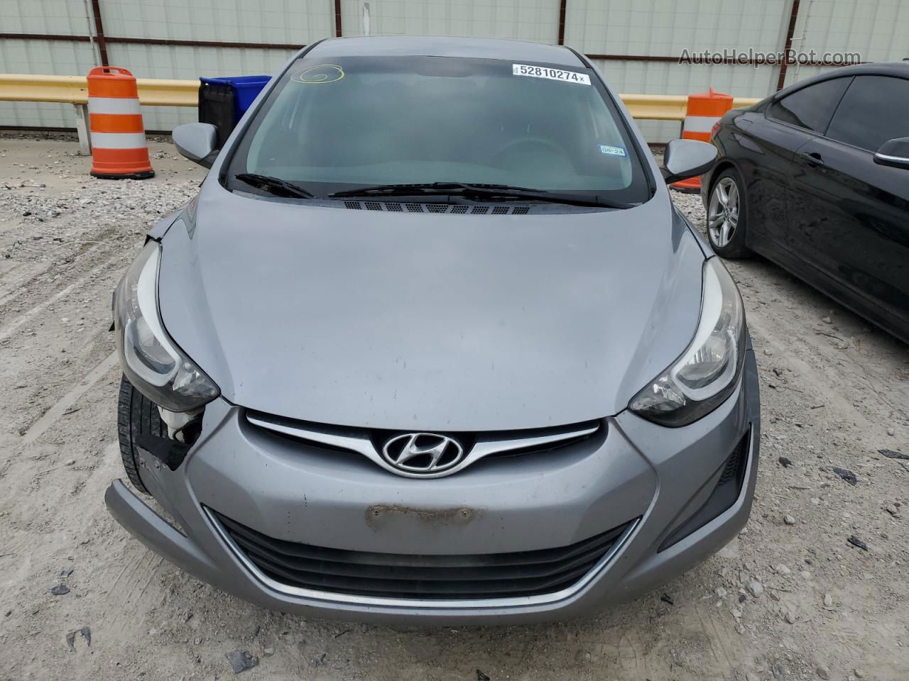 2015 Hyundai Elantra Se Silver vin: 5NPDH4AE2FH607377