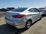 2015 Hyundai Elantra Se Silver vin: 5NPDH4AE2FH643313