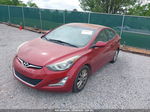 2016 Hyundai Elantra Se Burgundy vin: 5NPDH4AE2GH653681