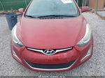 2016 Hyundai Elantra Se Burgundy vin: 5NPDH4AE2GH653681