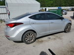 2016 Hyundai Elantra Se Silver vin: 5NPDH4AE2GH679374