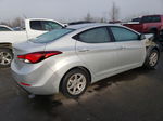 2016 Hyundai Elantra Se Серебряный vin: 5NPDH4AE2GH702412