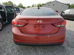 2016 Hyundai Elantra Se Maroon vin: 5NPDH4AE2GH737757