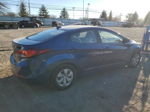 2016 Hyundai Elantra Se Синий vin: 5NPDH4AE2GH746605