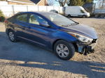 2016 Hyundai Elantra Se Синий vin: 5NPDH4AE2GH746605