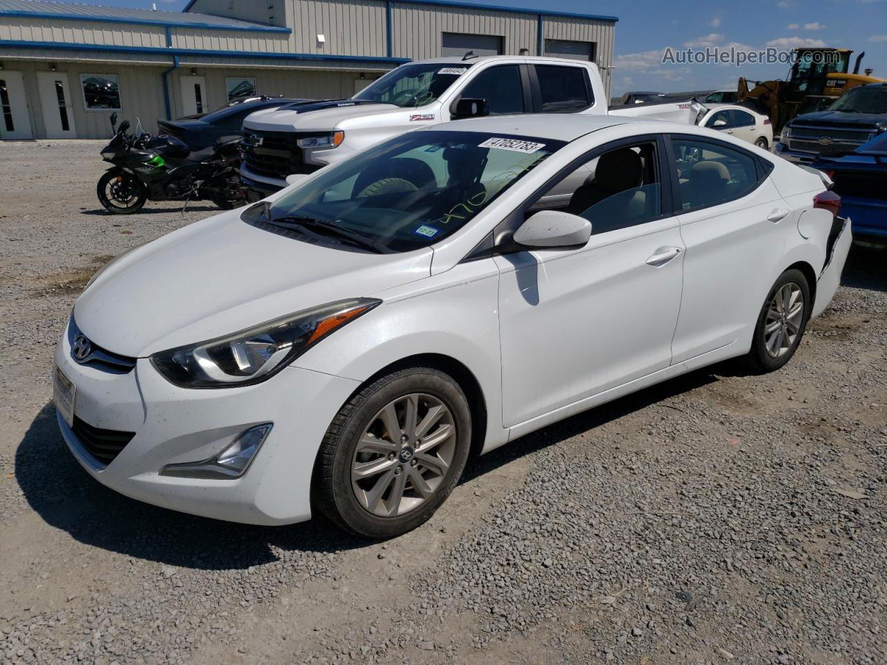 2016 Hyundai Elantra Se Gray vin: 5NPDH4AE2GH757779