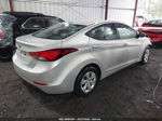 2016 Hyundai Elantra Se Silver vin: 5NPDH4AE2GH761315