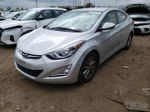 2016 Hyundai Elantra Se Серебряный vin: 5NPDH4AE2GH765204